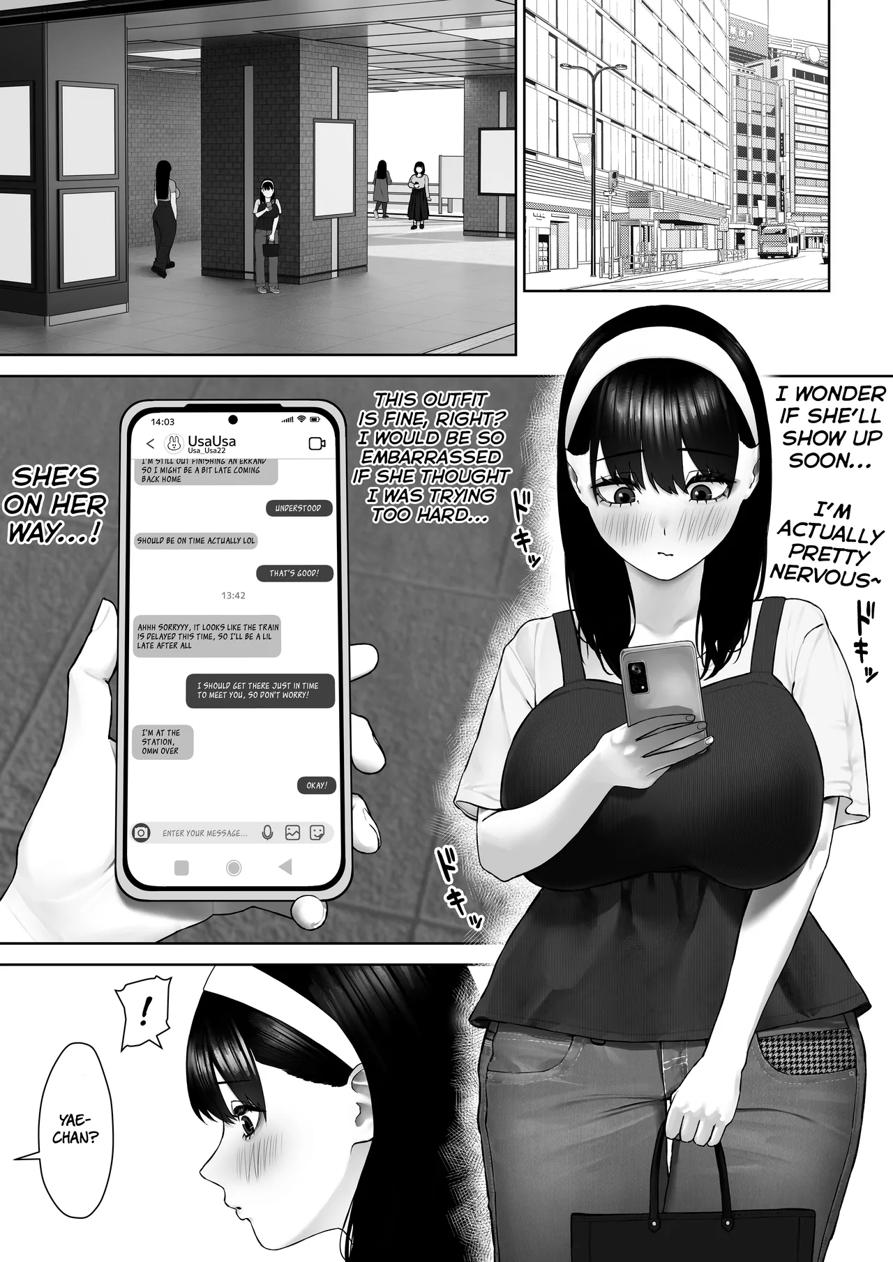 Hentai Manga Comic-Can you satisfy this 30cm super strong futanari dick until he runs out of semen?-Read-2